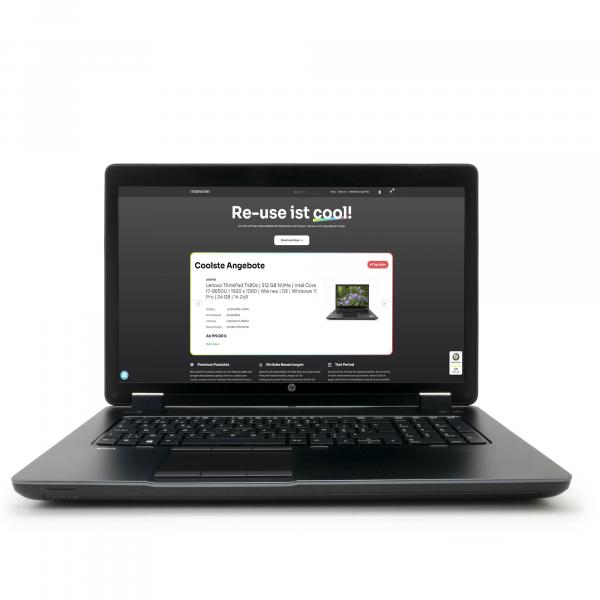 HP ZBook 17 G2 | 256 GB | i7-4810MQ | 1920 x 1080 | Wie neu | DE | Win 10 Pro | 16 GB | 17 Zoll