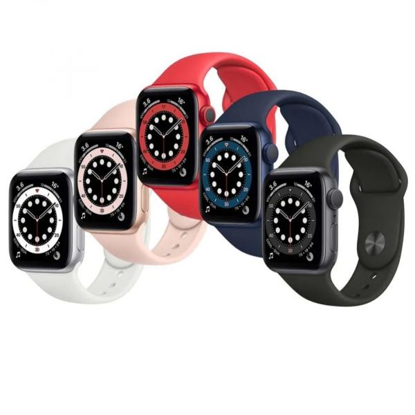 Apple Watch Series 6 | 44 | spacegrau | Stainless Steel | Wie neu | 2020 | GPS