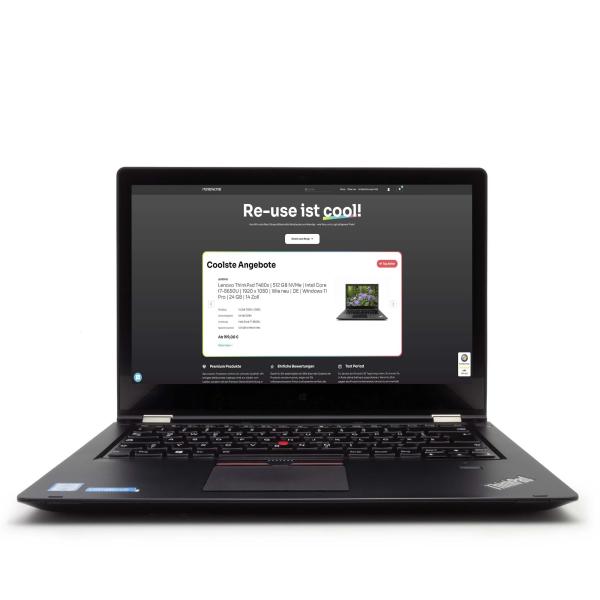 Lenovo ThinkPad Yoga 460 | 512 GB | i7-6500U | 1920 x 1080 Touch | Sehr gut | DE | Win 10 Pro | 16 GB | 14 Zoll