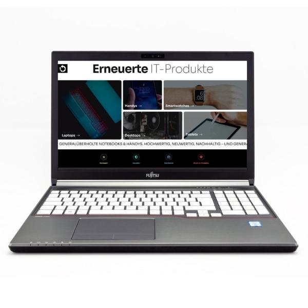 Fujitsu LIFEBOOK E756 | i5-6300U | 1366 x 768 | Wie neu | DE | Win 10 Pro | 512 GB | 8 GB | 15.6 Zoll  