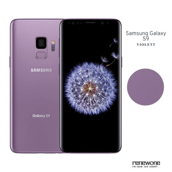 Samsung Galaxy S9 | 64 GB | violett | Wie neu