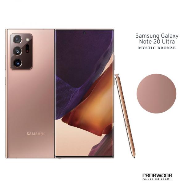 Samsung Galaxy Note 20 Ultra | 256 GB | mystic bronze | Wie neu