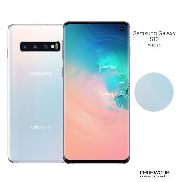 Samsung Galaxy S10 | 128 GB | weiß | Wie neu