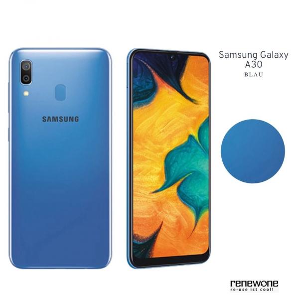 Samsung Galaxy A30 | 32 GB | blau | Wie neu