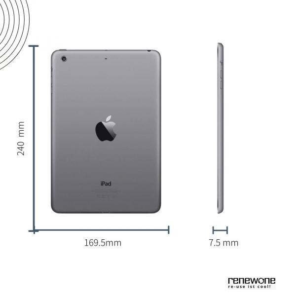 Apple iPad Air 1 | Wie neu | 9.7 Zoll | spacegrau | 2013