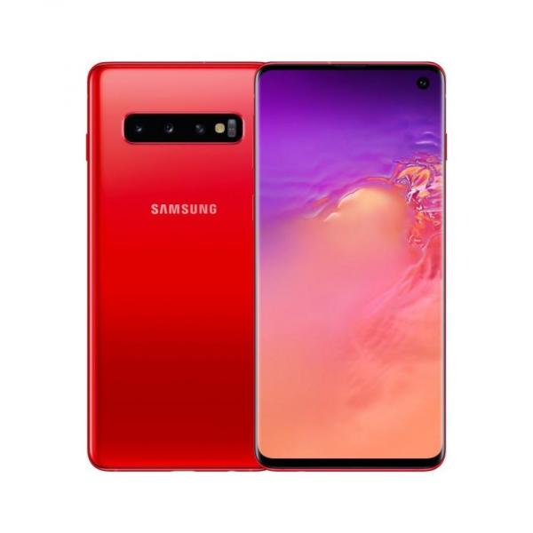 Samsung Galaxy S10 | 128 GB | rot | Wie neu
