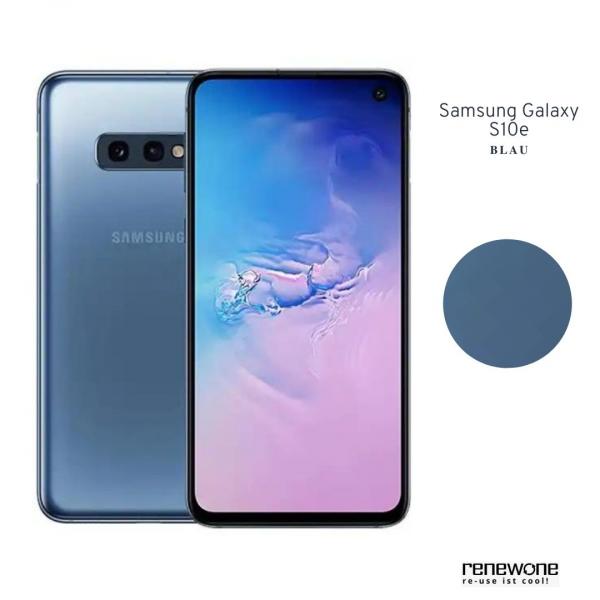 Samsung Galaxy S10e | 128 GB | blau | Wie neu