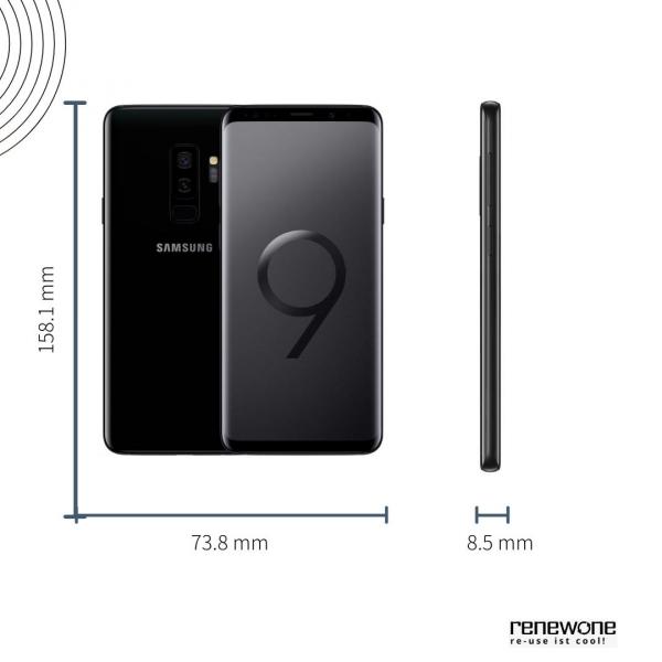 Samsung Galaxy S9 Plus | 256 GB | schwarz | Wie neu