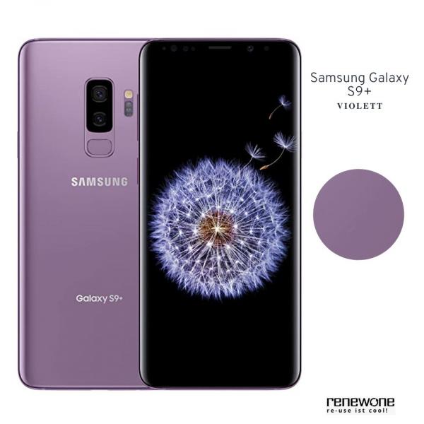 Samsung Galaxy S9 Plus | 256 GB | violett | Sehr gut