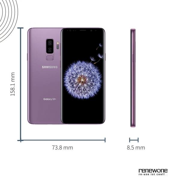 Samsung Galaxy S9 Plus | 256 GB | violett | Sehr gut
