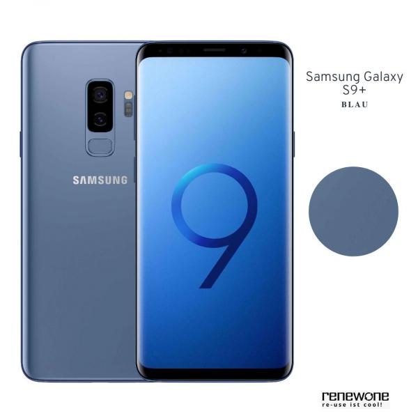 Samsung Galaxy S9 Plus | 256 GB | blau | Sehr gut