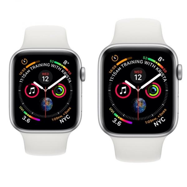 Apple Watch Series 4 | 44 | silber | Wie neu | 2018 | GPS
