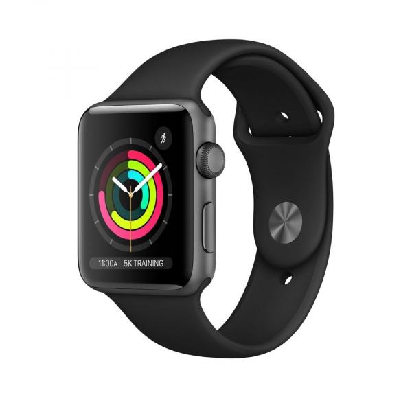 Apple Watch Series 3 | 38 | spacegrau | Aluminium | Wie neu | 2017 | GPS
