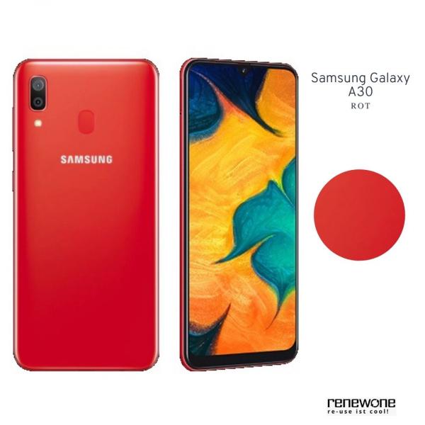 Samsung Galaxy A30 | 32 GB | rot | Wie neu