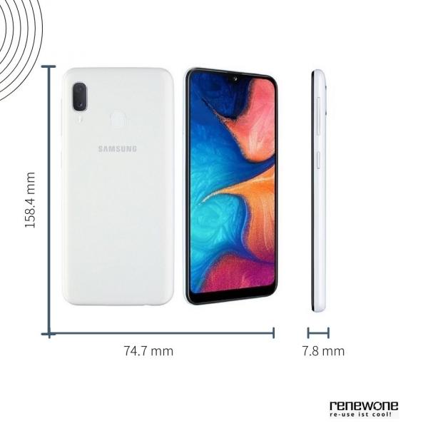 Samsung Galaxy A20 | 32 GB | weiß | Wie neu