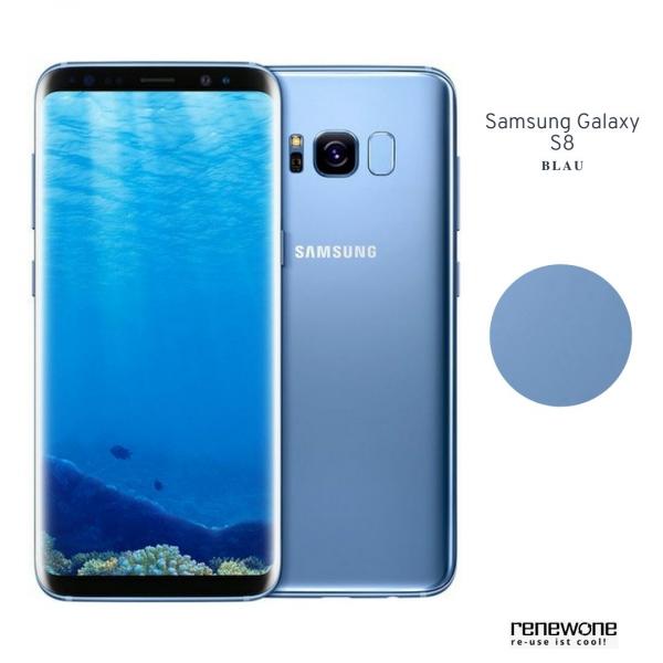 Samsung Galaxy S8 | 64 GB | blau | Wie neu