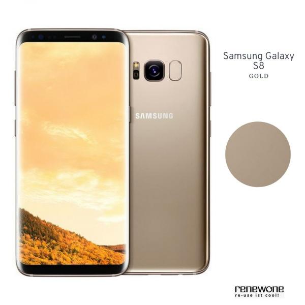 Samsung Galaxy S8 | 64 GB | gold | Wie neu