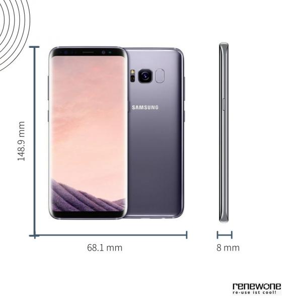Samsung Galaxy S8 | 64 GB | spacegrau | Wie neu