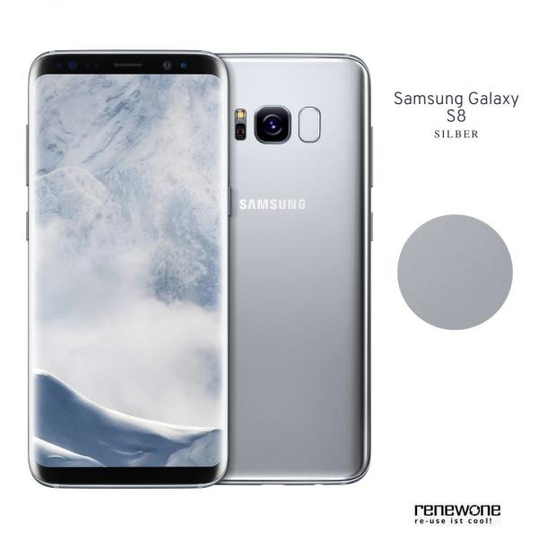 Samsung Galaxy S8 | 64 GB | silber | Wie neu