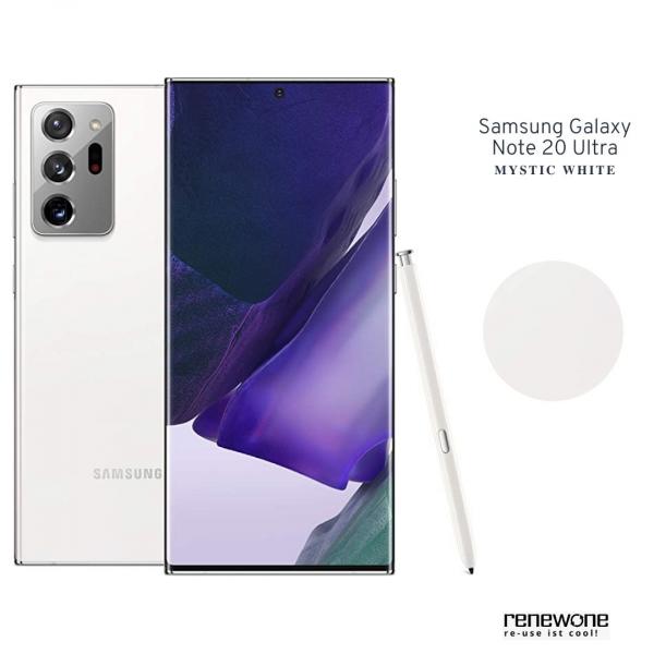 Samsung Galaxy Note 20 Ultra | 256 GB | mystic white | Wie neu