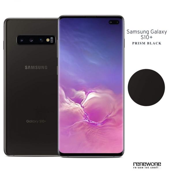 Samsung Galaxy S10 Plus | 128 GB | ceramic black | Wie neu