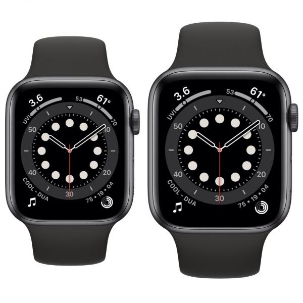 Apple Watch Series 6 | 44 | spacegrau | Aluminium | Wie neu | 2020 | GPS