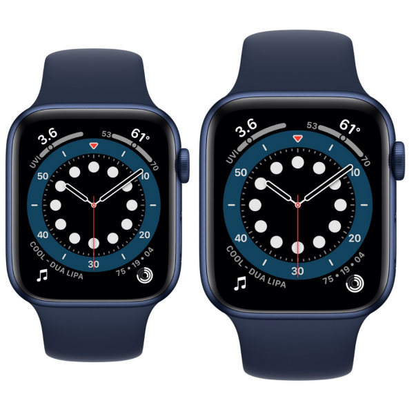 Apple Watch Series 6 | 44 | Blue | Aluminium | Sehr gut | 2020 | GPS