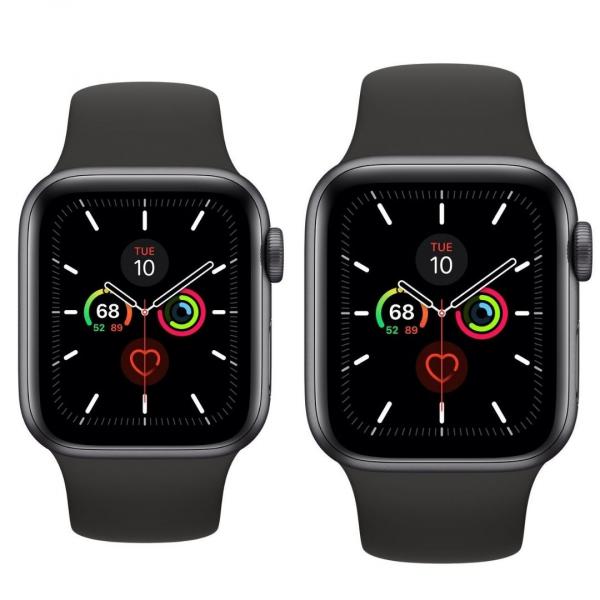 Apple Watch Series 5 | 40 | spacegrau | Aluminium | Wie neu | 2019 | GPS