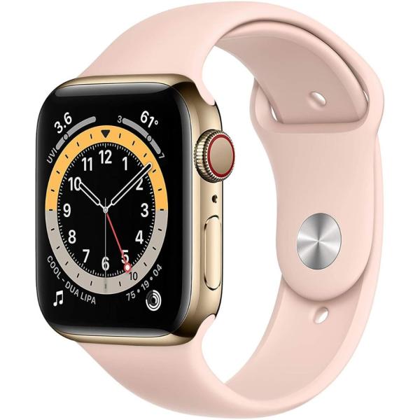 Apple Watch Series 6 | 44 | gold | Stainless Steel | Wie neu | 2020 | GPS