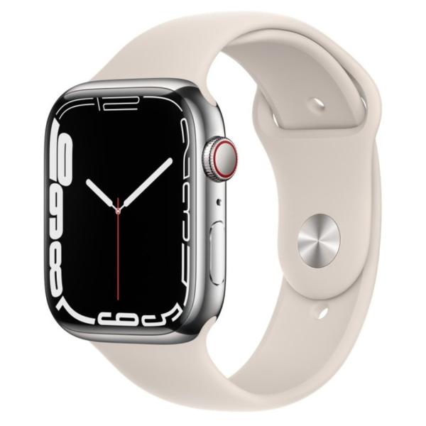 Apple Watch Series 7 | 45 | silber | Stainless Steel | Wie neu | 2021 | GPS