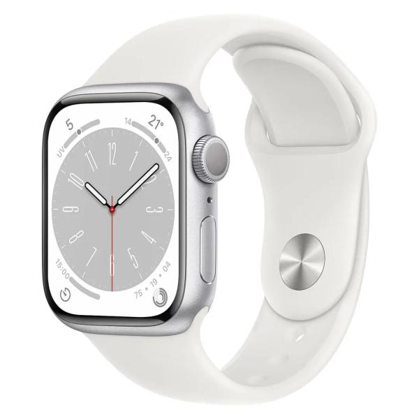 Apple Watch Series 8 | 45 | silber | Aluminium | Sehr gut | 2022 | GPS