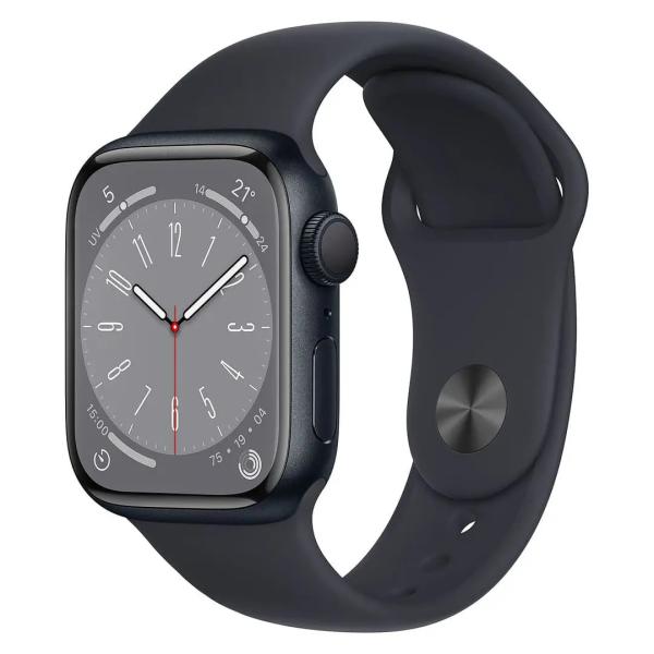Apple Watch Series 8 | 45 | schwarz | Aluminium | Gut| 2022 | GPS