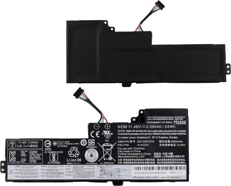 Akku für Lenovo ThinkPad T470 T480