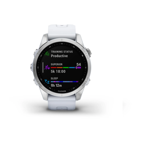 Garmin fenix 7S Standard Edition | 42 | silber | Stainless Steel | Wie neu | GPS